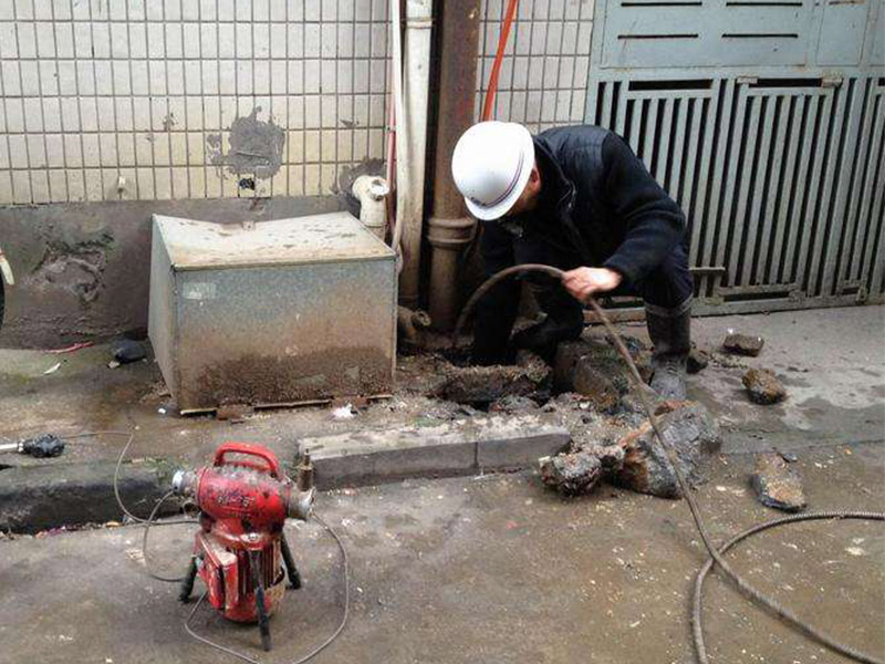 盘山疏通下水道-洗菜池疏通