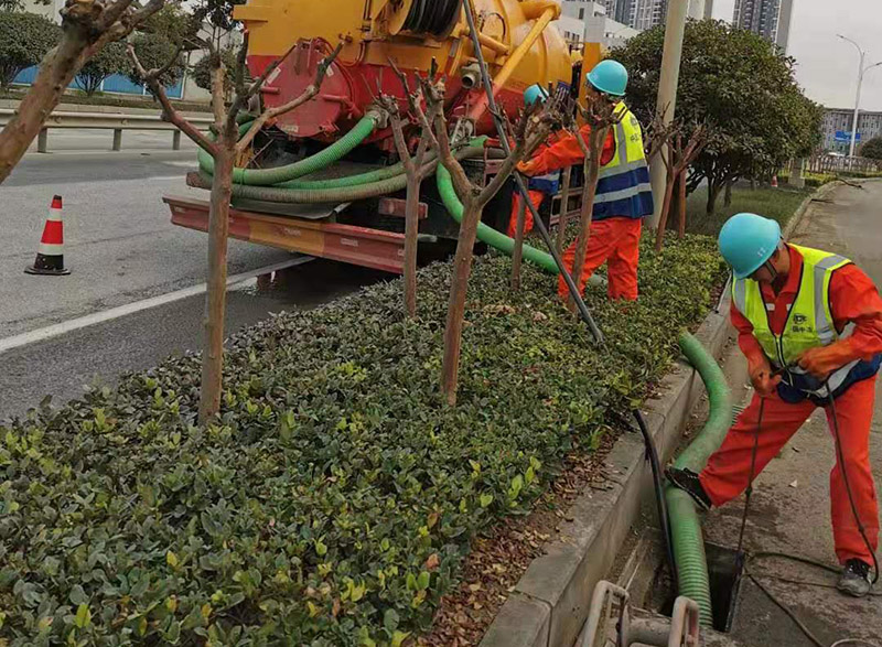盘山市政管道清淤